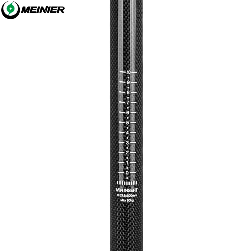 Carbon Fiber Bicycle Seat Post 33.9mm Lightweight Cycle Seatpost for Folding Bike