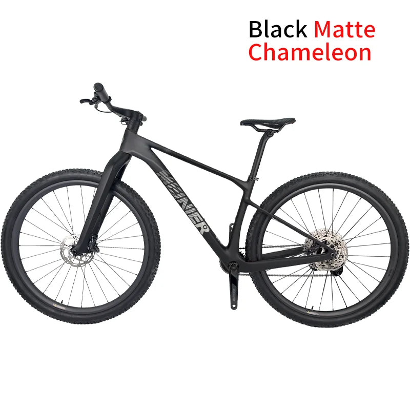 29er Carbon Mountain Bike with Fully Hidden Handlebar Hardtail Mountain Bike Super Light Disc Carbon Fiber Mtb Bike