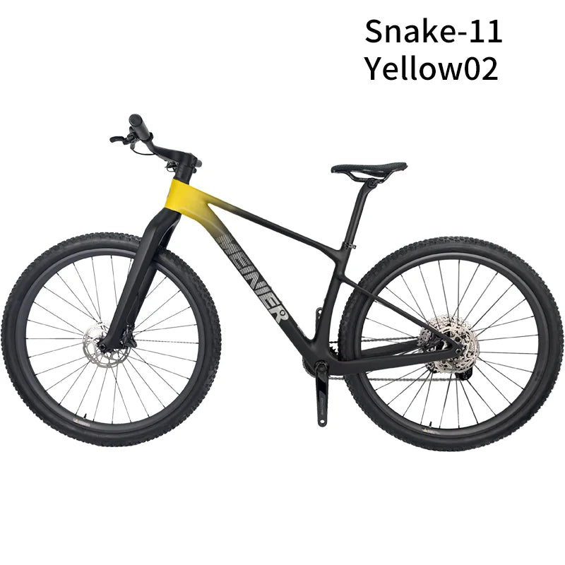 29er Carbon Mountain Bike with Fully Hidden Handlebar Hardtail Mountain Bike Super Light Disc Carbon Fiber Mtb Bike
