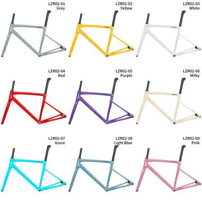 High Performance Carbon Road Bike Frameset BSA UDH 142x12mm Hub Disc Brake Lightweight for Racing Bike