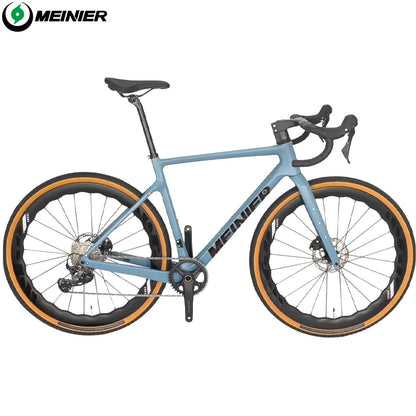 Gravel Handlebar 700c road bike frame road bike Adult Bike Fiber Fork  Full Carbon Fiber 12°  wheelset T800 Carbon Fiber wheels