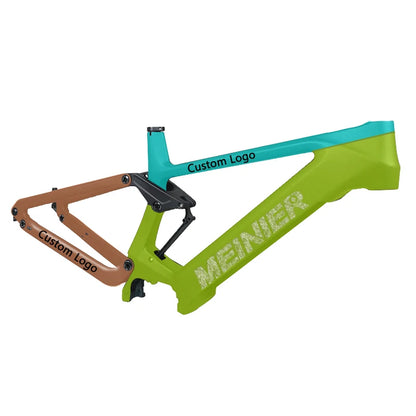 full suspension electric mountain bike frame electric mountain bike full suspension frame 29 inch fat tire Fit 29*2.6tire