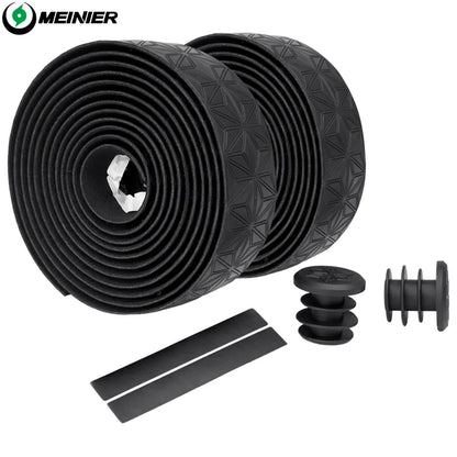 MEINIER 2100mm Bike Handlebar Tape PU+EVA 3mm Thick Anti-Slip for Road Track gravel Bicycles High-Performance Grip
