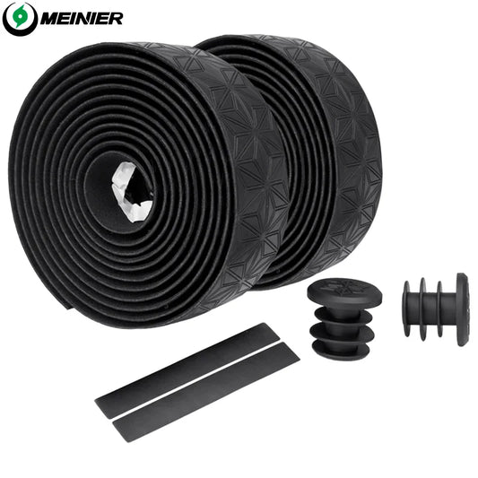 MEINIER 2100mm Bike Handlebar Tape PU+EVA 3mm Thick Anti-Slip for Road Track gravel Bicycles High-Performance Grip