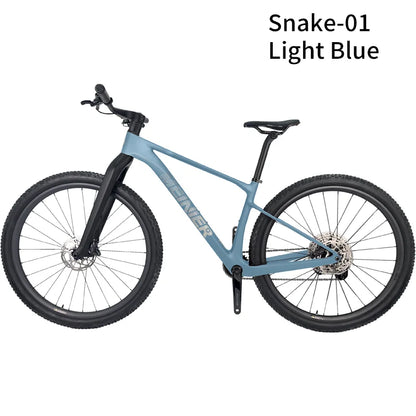 29er Carbon Mountain Bike with Fully Hidden Handlebar Hardtail Mountain Bike Super Light Disc Carbon Fiber Mtb Bike