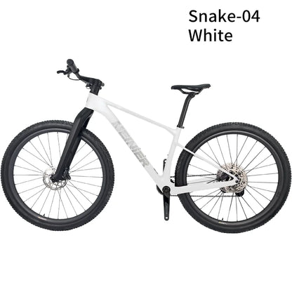 29er Carbon Mountain Bike with Fully Hidden Handlebar Hardtail Mountain Bike Super Light Disc Carbon Fiber Mtb Bike