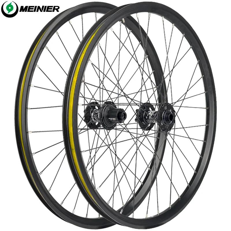 Durable Kids Bike Wheels 20er 24er 32 Hole Disc Brake Aluminum Alloy MTB Wheelset for Cycling
