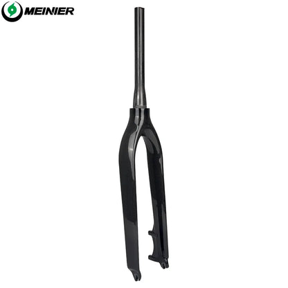 Full Carbon MTB Fork 26 Inch Straight Bicycle Front Fork Disc Brake for Max 2.35 Tire