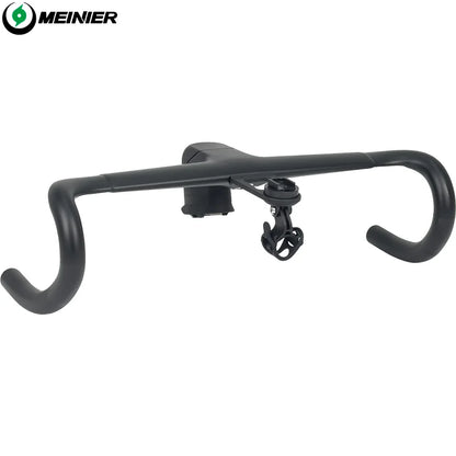 Carbon Fiber Road Bike Carbon Handlebar 420x90/100/110/120mm Integrated Handlebar Fully Hidden Cabel