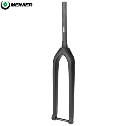 MTB Rigid Fork Diameter 28.6mm Straight Tube Mountain Bike Forks Carbon Fiber Bicycle Front Fork