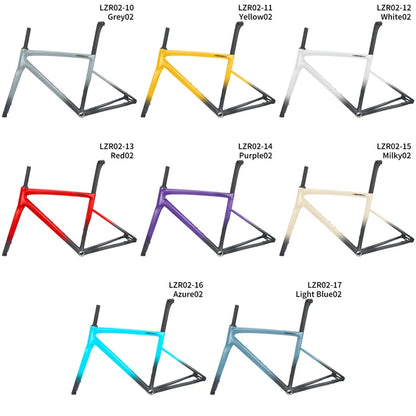 High Performance Carbon Road Bike Frameset BSA UDH 142x12mm Hub Disc Brake Lightweight for Racing Bike