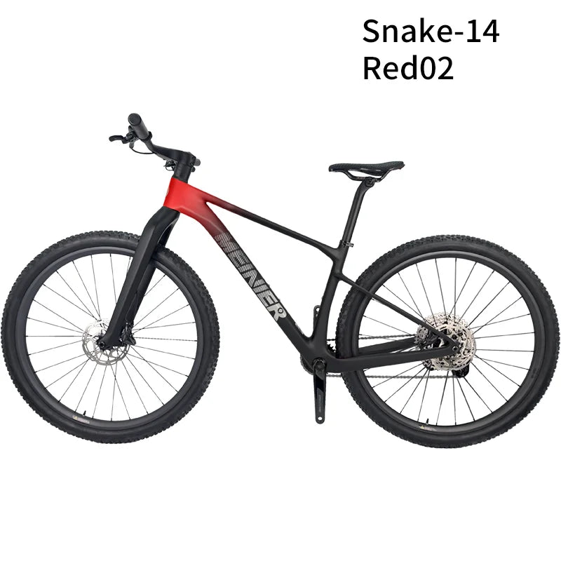 29er Carbon Mountain Bike with Fully Hidden Handlebar Hardtail Mountain Bike Super Light Disc Carbon Fiber Mtb Bike