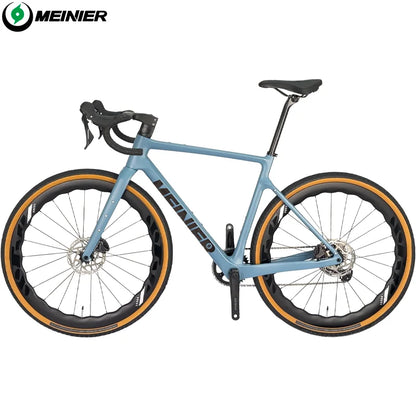 Gravel Handlebar 700c road bike frame road bike Adult Bike Fiber Fork  Full Carbon Fiber 12°  wheelset T800 Carbon Fiber wheels