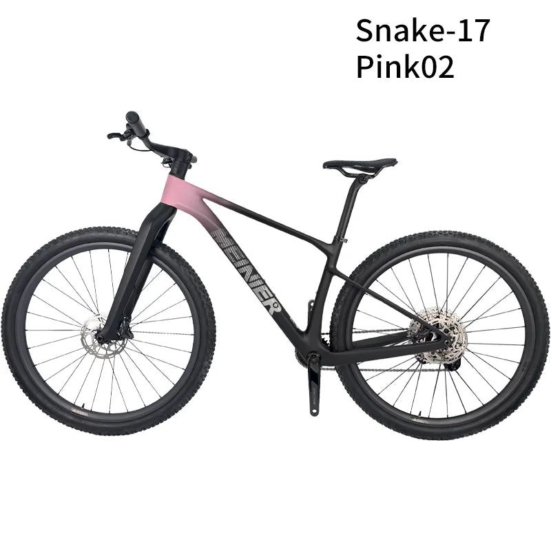 29er Carbon Mountain Bike with Fully Hidden Handlebar Hardtail Mountain Bike Super Light Disc Carbon Fiber Mtb Bike
