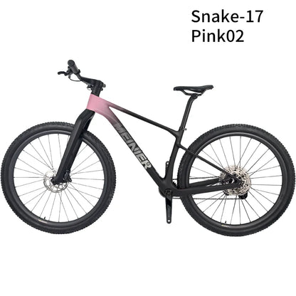 29er Carbon Mountain Bike with Fully Hidden Handlebar Hardtail Mountain Bike Super Light Disc Carbon Fiber Mtb Bike
