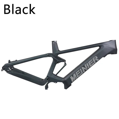 full suspension electric mountain bike frame electric mountain bike full suspension frame 29 inch fat tire Fit 29*2.6tire