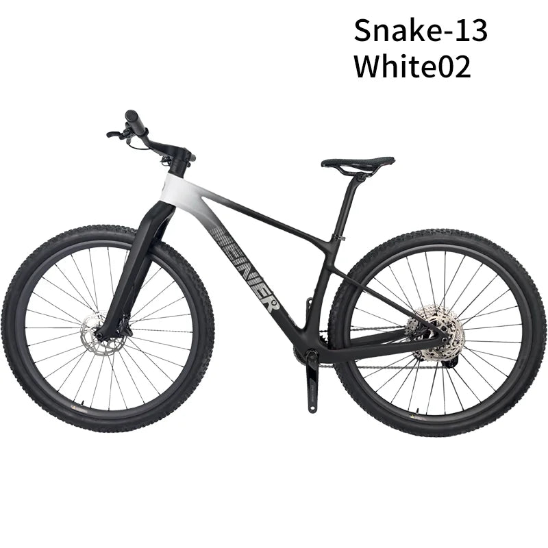 29er Carbon Mountain Bike with Fully Hidden Handlebar Hardtail Mountain Bike Super Light Disc Carbon Fiber Mtb Bike