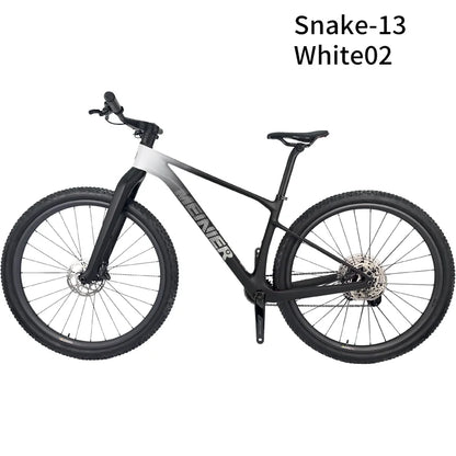 29er Carbon Mountain Bike with Fully Hidden Handlebar Hardtail Mountain Bike Super Light Disc Carbon Fiber Mtb Bike