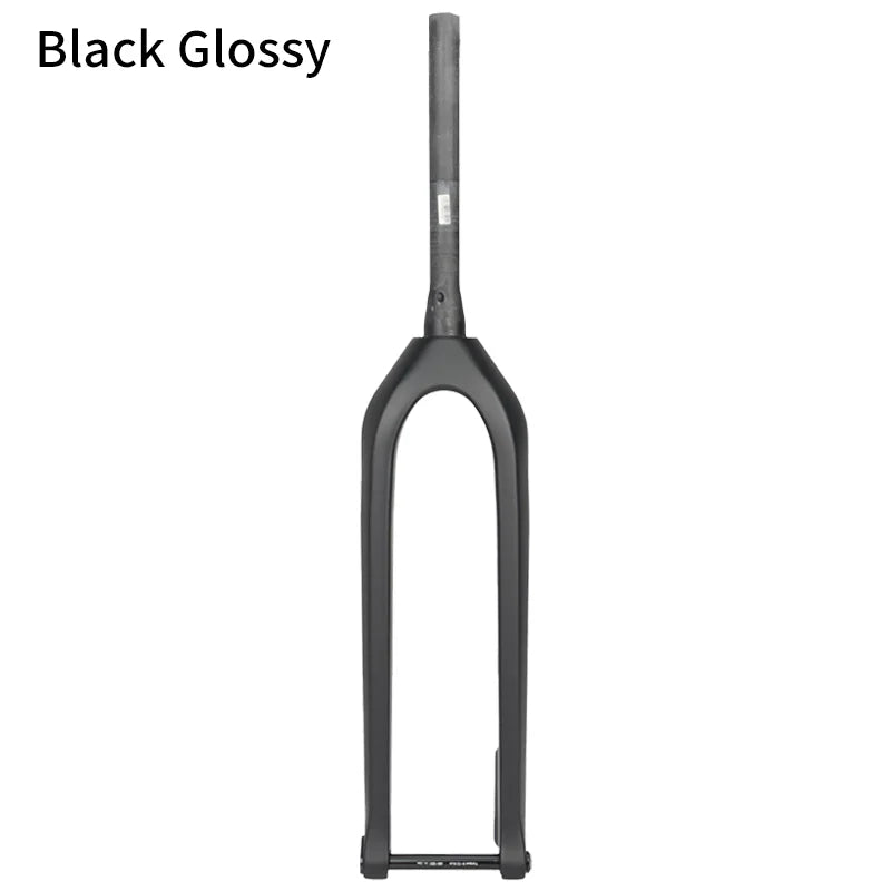 MTB Rigid Fork Diameter 28.6mm Straight Tube Mountain Bike Forks Carbon Fiber Bicycle Front Fork