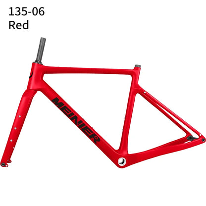 NEW Carbon Gravel Frame Flat Mount Disc Brake 700C*47C Threaded BSA Internal Cable Gravel Bicycle Frameset Road Bike