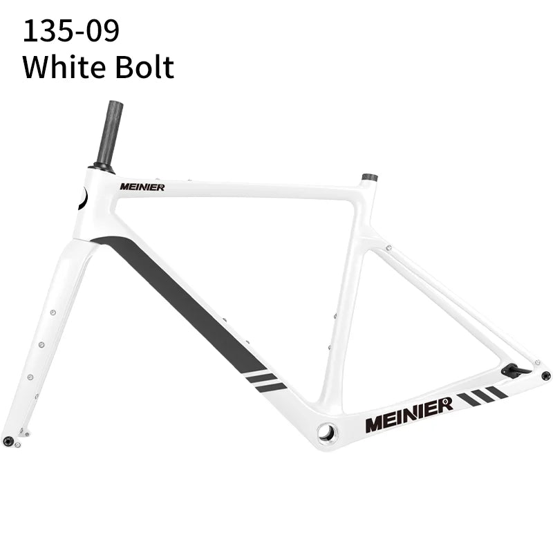 NEW Carbon Gravel Frame Flat Mount Disc Brake 700C*47C Threaded BSA Internal Cable Gravel Bicycle Frameset Road Bike