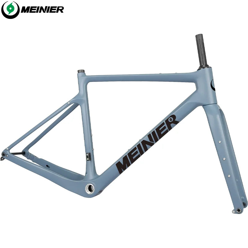 NEW Carbon Gravel Frame Flat Mount Disc Brake 700C*47C Threaded BSA Internal Cable Gravel Bicycle Frameset Road Bike