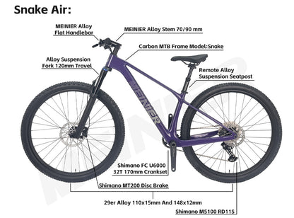 29inch Carbon Fiber Mountain Bike