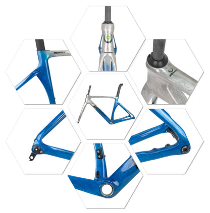 Carbon Road Bike Frame Internal Cable Routing   Lightweight Carbon Disc Road Bike Frame Racing Bike Road Bike Parts