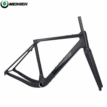 G23 Gravel Bike Frameset Max 700Cx47C Tires Internal Cable Routing Carbon Fiber Road Bike Frame Disc Brake for All-road