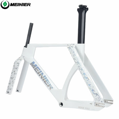 New TR88 Carbon Fixed Gear Frame Single Speed High Performance Track Frameset Max 700Cx28C Tire