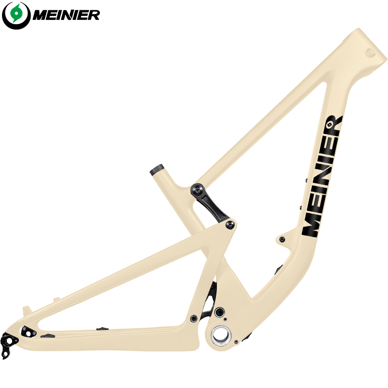 Lightweight 29er full suspension frame mtb Customizable Colors Soft Tail MTB Frame Carbon Fiber Mountain Bike Frame Boost 148x12mm UDH