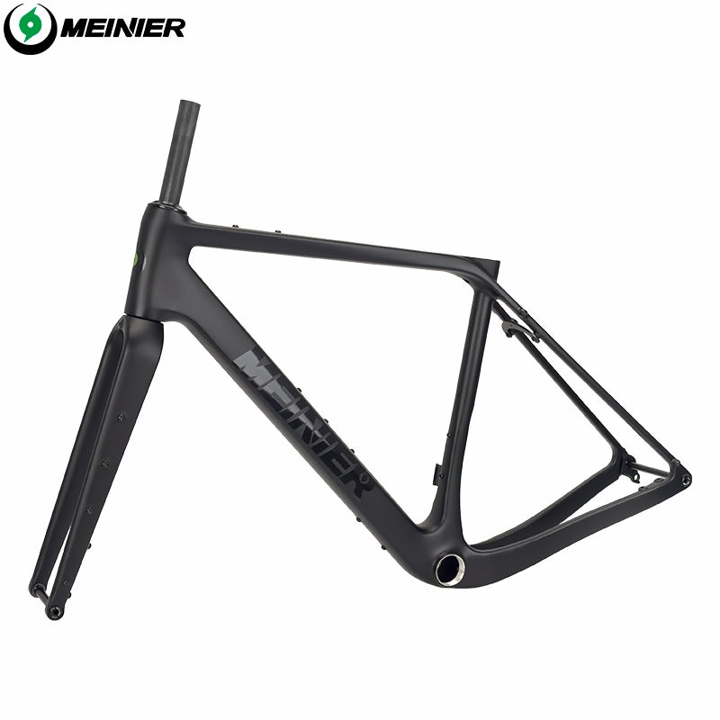 G23 Gravel Bike Frameset Max 700Cx47C Tires Internal Cable Routing Carbon Fiber Road Bike Frame Disc Brake for All-road