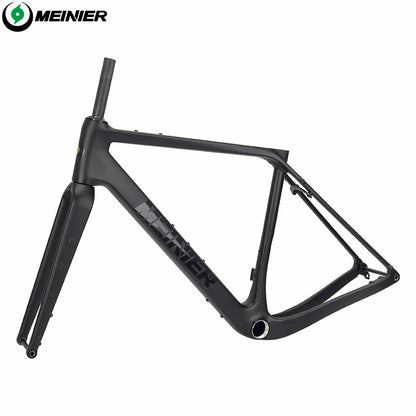 G23 Gravel Bike Frameset Max 700Cx47C Tires Internal Cable Routing Carbon Fiber Road Bike Frame Disc Brake for All-road