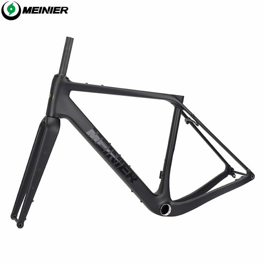 G23 Gravel Bike Frameset Max 700Cx47C Tires Internal Cable Routing Carbon Fiber Road Bike Frame Disc Brake for All-road