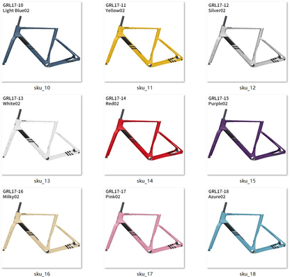 MEINIER GRL17 Gravel Frame Carbon Disc Brake Max Tire 700x57C Tool Box Custom Colors Road Bike Frame Lightweight Adventure