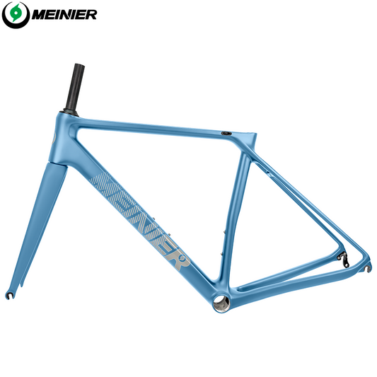 Customized Color Carbon Bike Frames for Road Bicycles Road Frame T1000 Carbon Fibre  700C V-Brake