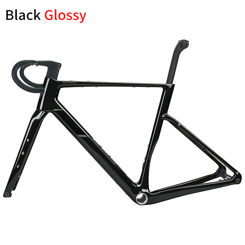 MEINIER GRL17 Gravel Frame Carbon Disc Brake Max Tire 700x57C Tool Box Custom Colors Road Bike Frame Lightweight Adventure