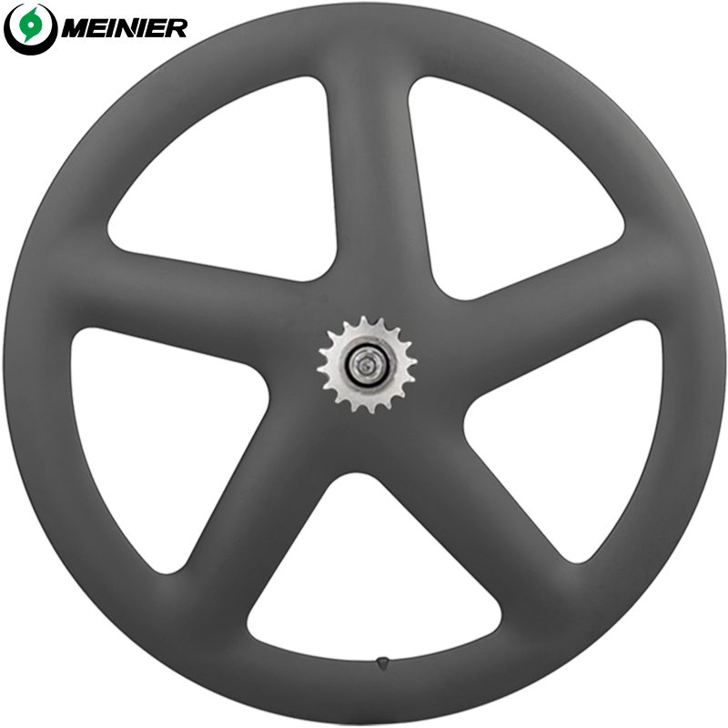 Full Carbon 5 Spoke Track Wheels 