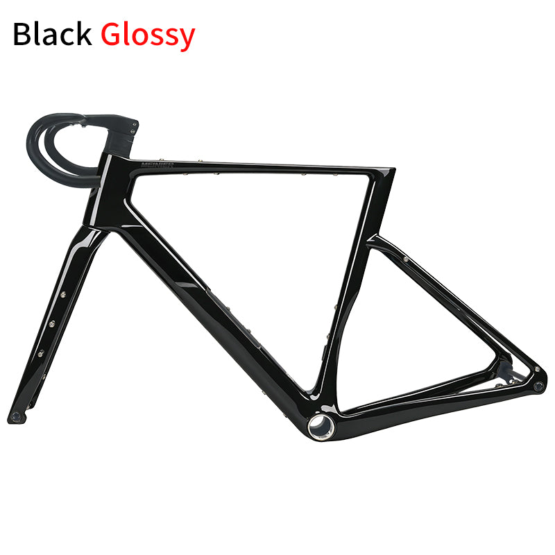 MEINIER GRL17 Gravel Frame Carbon Disc Brake Max Tire 700x57C Tool Box Custom Colors Road Bike Frame Lightweight Adventure