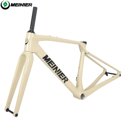 Lightweight Carbon Gravel Bike Frame 700Cx47C Max Tire 142x12mm Axle Disc Brake Cyclocross Frame