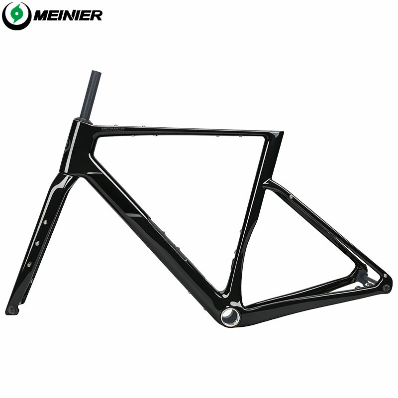 MEINIER GRL17 Gravel Frame Carbon Disc Brake Max Tire 700x57C Tool Box Custom Colors Road Bike Frame Lightweight Adventure
