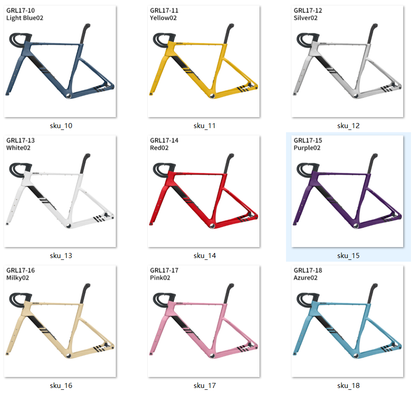 MEINIER GRL17 Gravel Frame Carbon Disc Brake Max Tire 700x57C Tool Box Custom Colors Road Bike Frame Lightweight Adventure