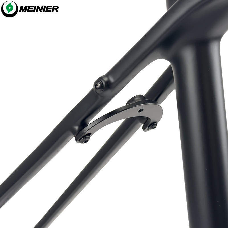G23 Gravel Bike Frameset Max 700Cx47C Tires Internal Cable Routing Carbon Fiber Road Bike Frame Disc Brake for All-road