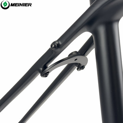 G23 Gravel Bike Frameset Max 700Cx47C Tires Internal Cable Routing Carbon Fiber Road Bike Frame Disc Brake for All-road