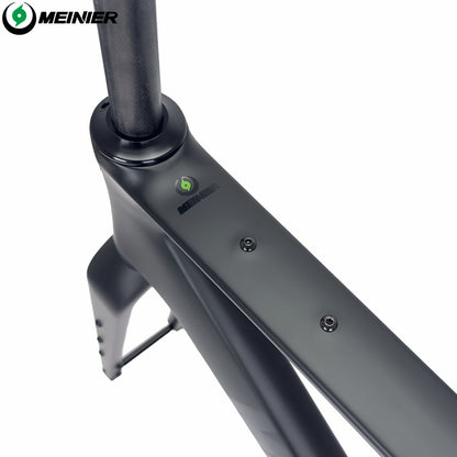 G23 Gravel Bike Frameset Max 700Cx47C Tires Internal Cable Routing Carbon Fiber Road Bike Frame Disc Brake for All-road