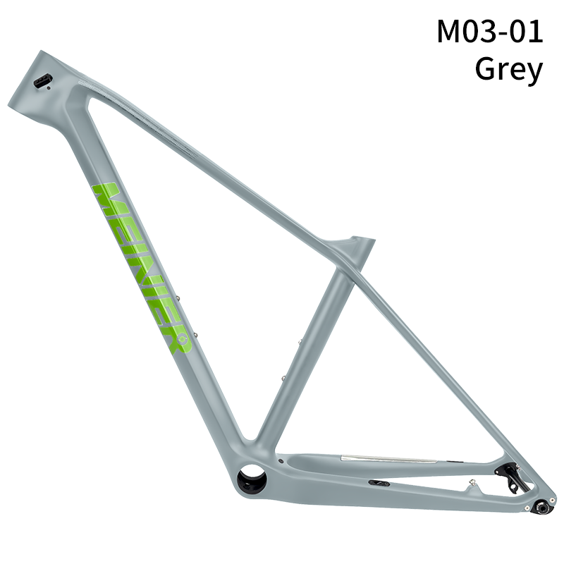 MEINIER Carbon Fiber Mountain Bike Frame Bottom Bracket PF30 Hard Tail Frame Max 27.5erx2.25Tire