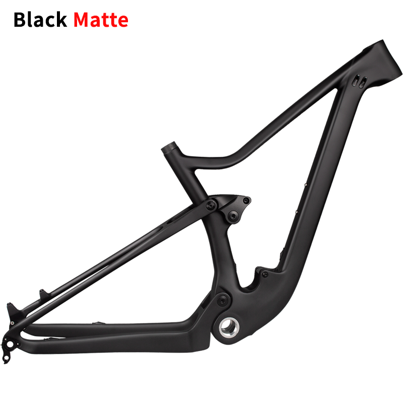 Full Carbon Suspension Bike Frame 29er MTB Thru AXle BOOST Carbon Fiber Suspension Mountain Bikes XC 100mm Travel Bicycle Frame