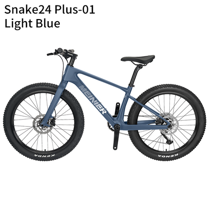 24 Inch Carbon Mountain Bike Internal Cable Routing T47 Bottom Bracket 10Speed Disc Brake Lightweight MTB