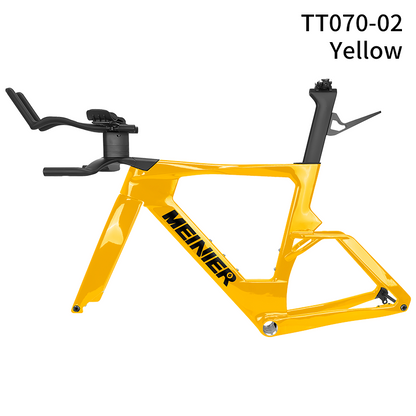 MEINIER Time Trial Bike Frame Internal Cable Routing T47 Bottom Bracket  Lightweight Carbon TT Bike Frame Max Tire 30c