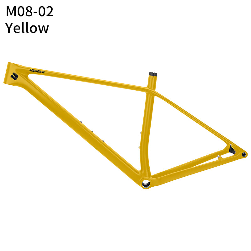 M08 T1000 Carbon MTB Frame Max 29erx2.4Tire Internal Cable Routing Ultralight Hardtail Frame BSA UDH